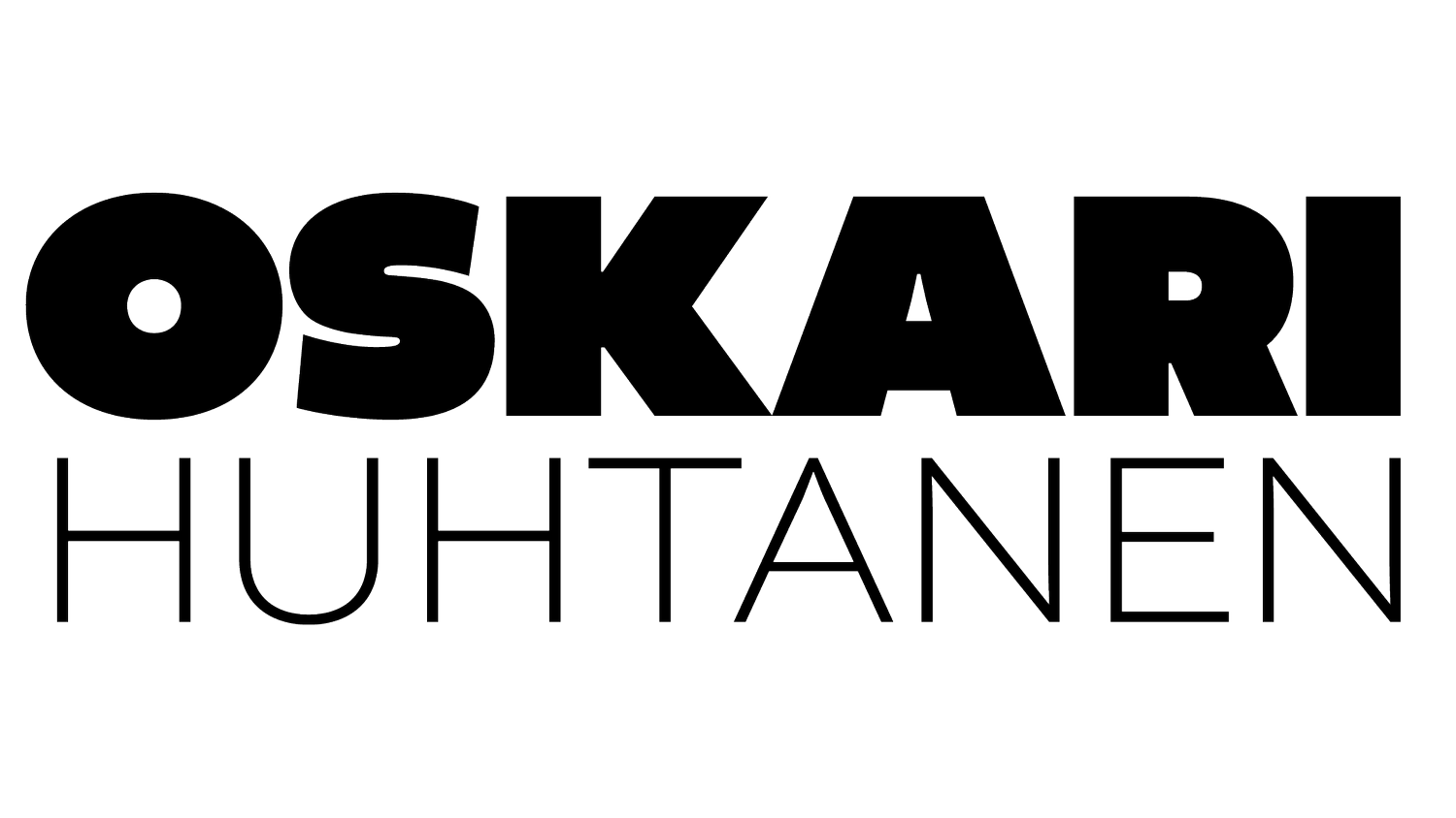 Oskari Huhtanen Graafinen suunnittelija