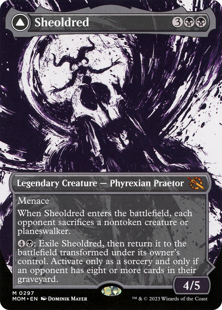 dominik mayer mtg cards Mana Crypt - - Embroidered Sheoldred The Art of