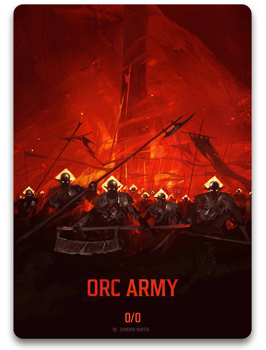 Orc Army Token