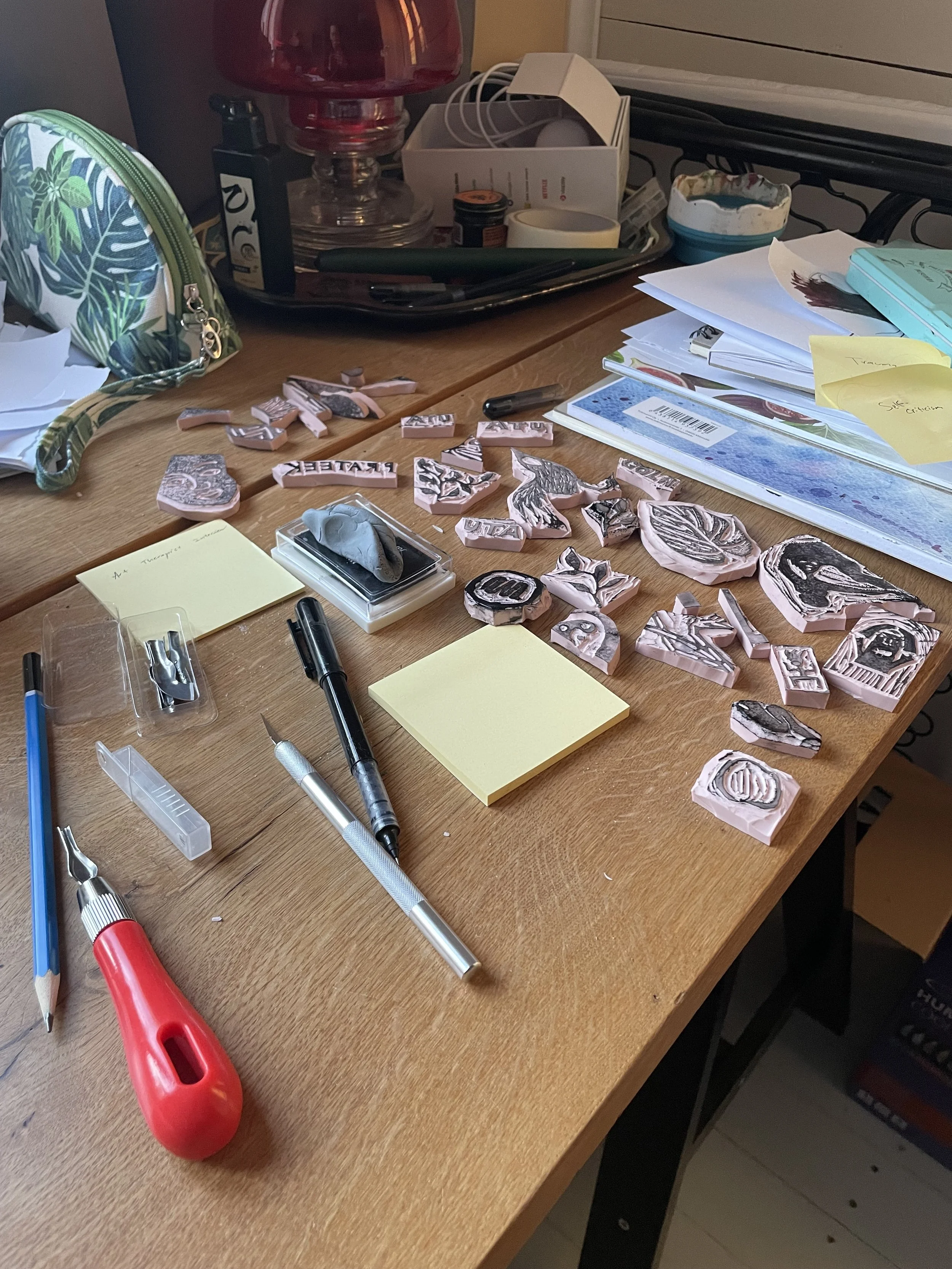 Artist greetings from Jackie Schuld