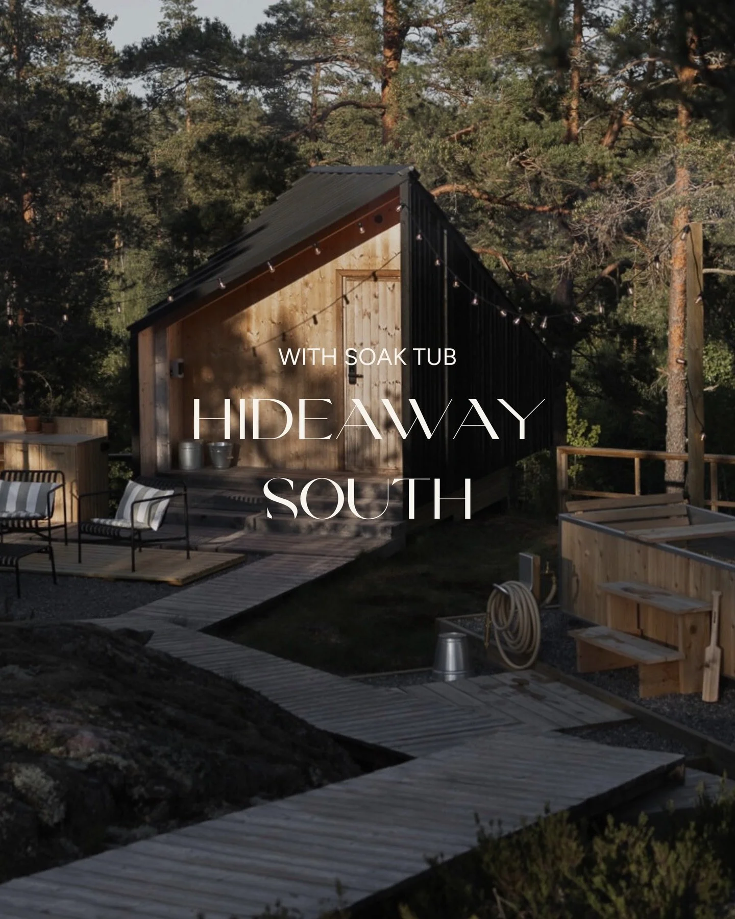 Step inside Hideaway South.

(Suomeksi kommenteissa)

Hilltop is a 16-hectare private forest on top of a quiet hill, less than an hour from Helsinki. Tucked between the trees are three unique self-catering stays: the Premium Forest Villa Hilltop Hous