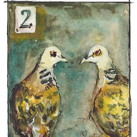 Doves - Two (5x7)