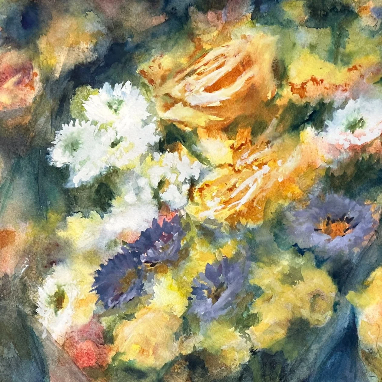 Deli Flowers (16x20)