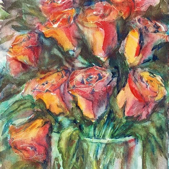 Yellow Roses (12x16)