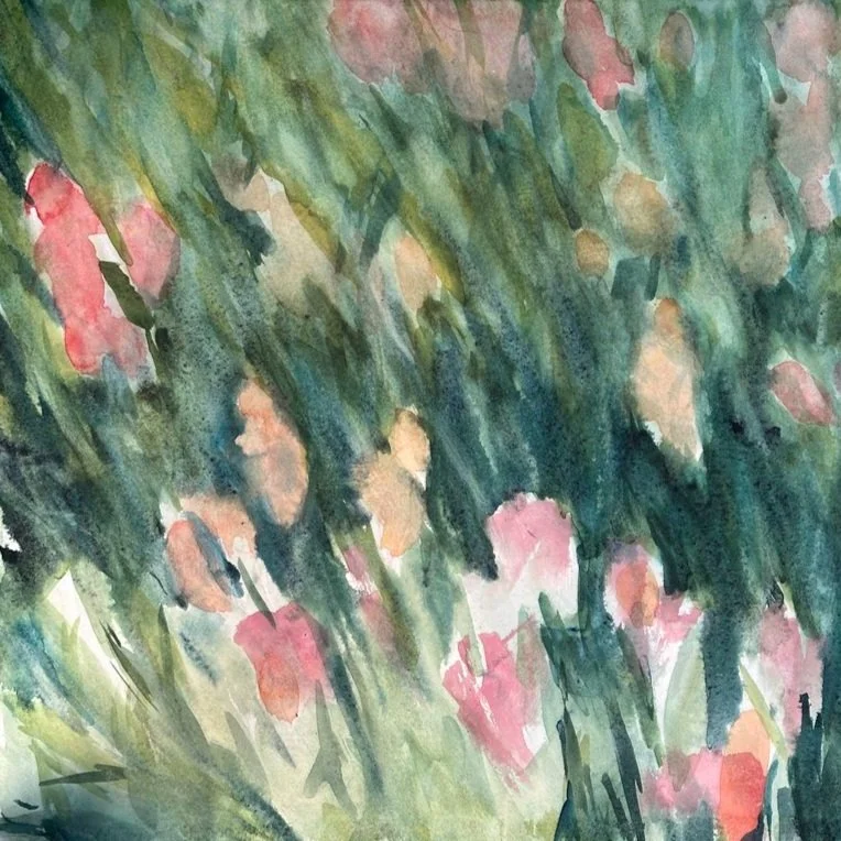 Deli Flower Triptych (16x44)