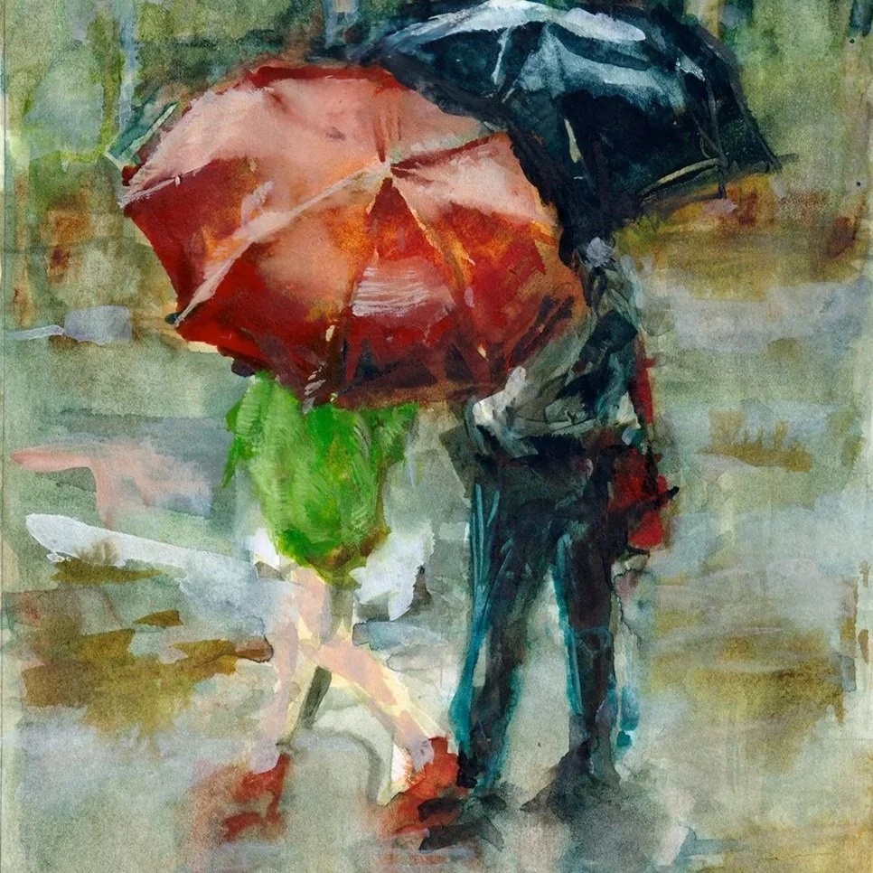 Pedestrian Crossing (9x12)