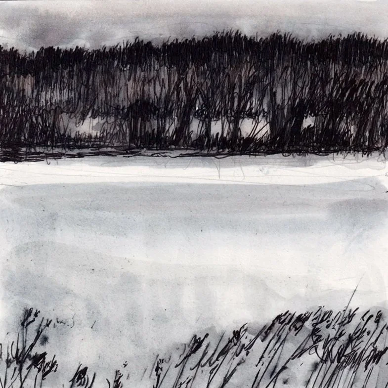 Winter Field (5x7)
