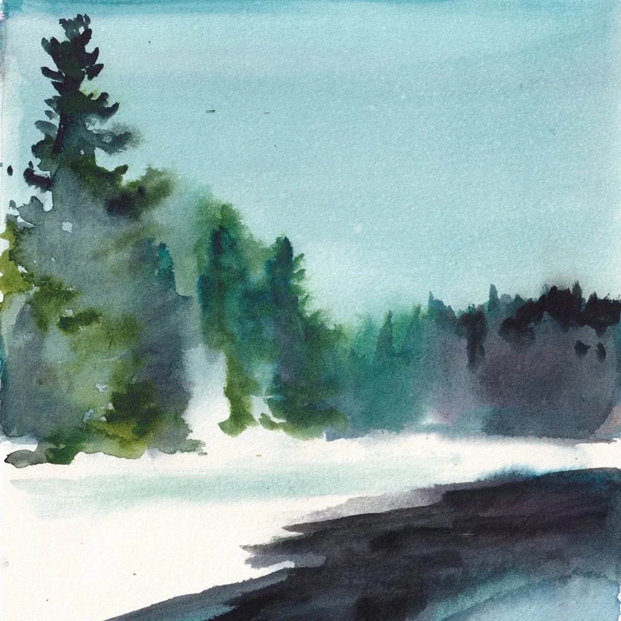 Kennisis River (9x12)
