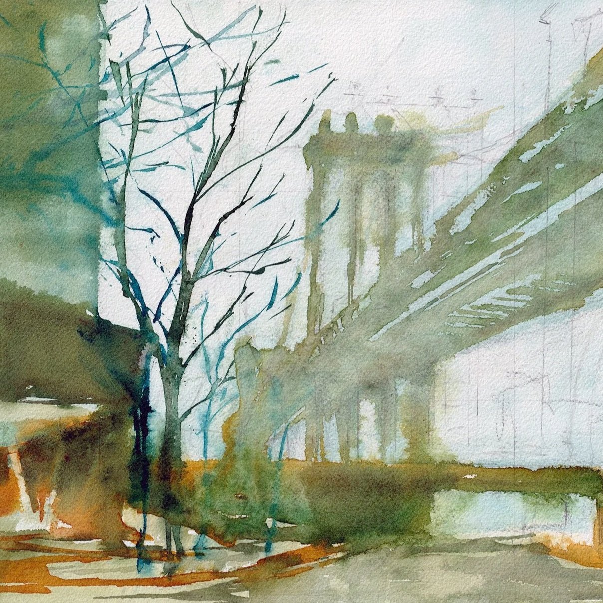 Pike Street (9x12)