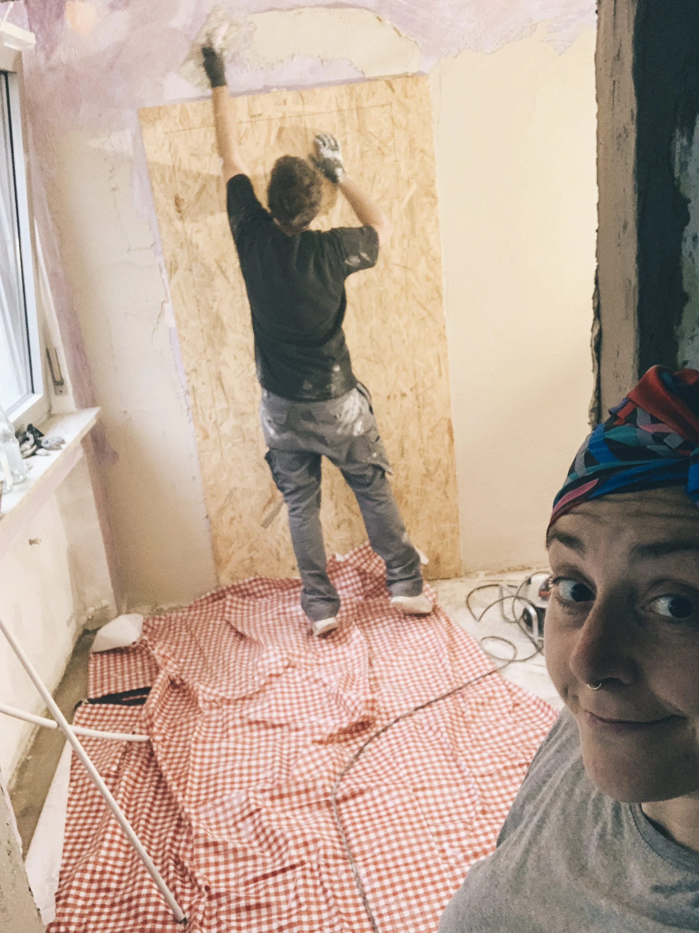 Ponderosa Coworking Mannheim während der Renovierung