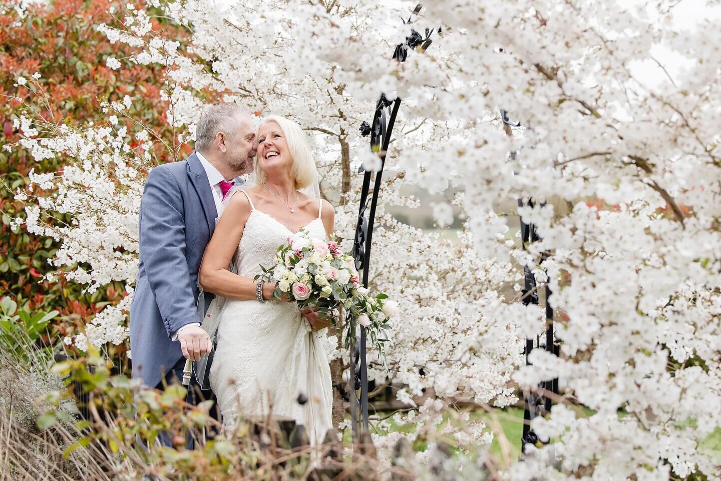 What a wonderful way to kick off my 2024 wedding season! An impossibly loved-up couple, a picturesque venue, an epic band and heaps of fluffy BLOSSOM! 🤍

Erica and Dave were an absolute joy. They got married at The Orchard in Maidstone, a real gem o