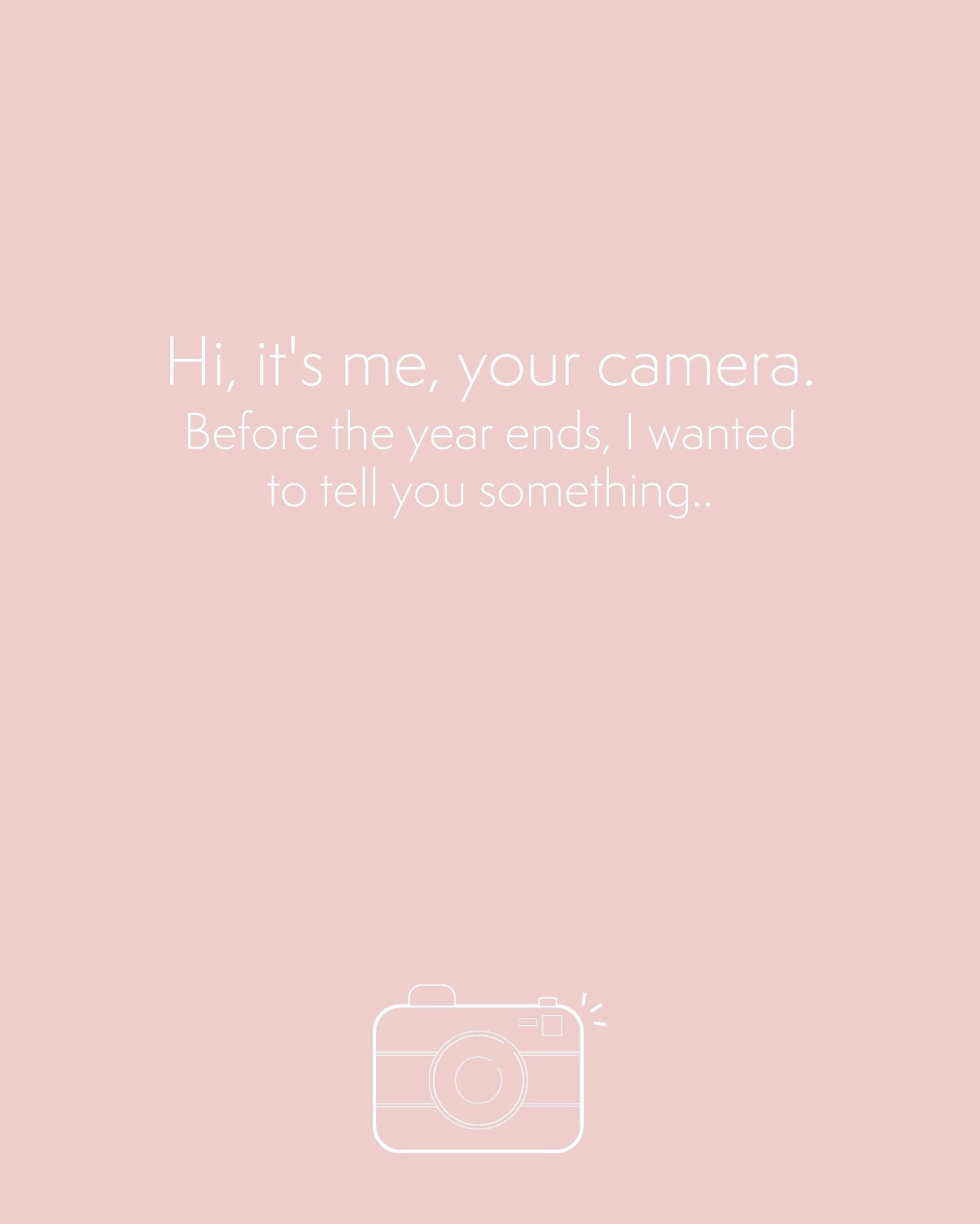 These words stopped me in my tracks! They resonated so deeply with my year, my work, and my heart. Photography has been my constant - a way to stay present, appreciate the light, and do what I love 🤍 

Beautifully written by @the.krista.k #happynewy