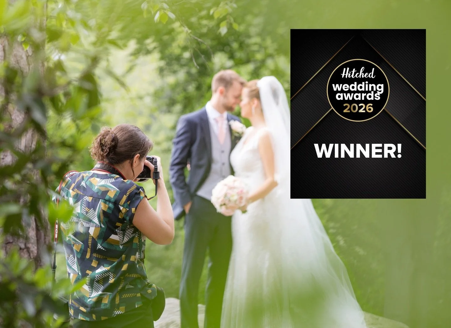 ✨ So grateful to share that I&rsquo;ve won another @hitcheduk Wedding Award! ✨

This award means so much because it&rsquo;s entirely based on reviews from my couples &mdash; real words, real experiences, and real wedding days. Knowing that the people