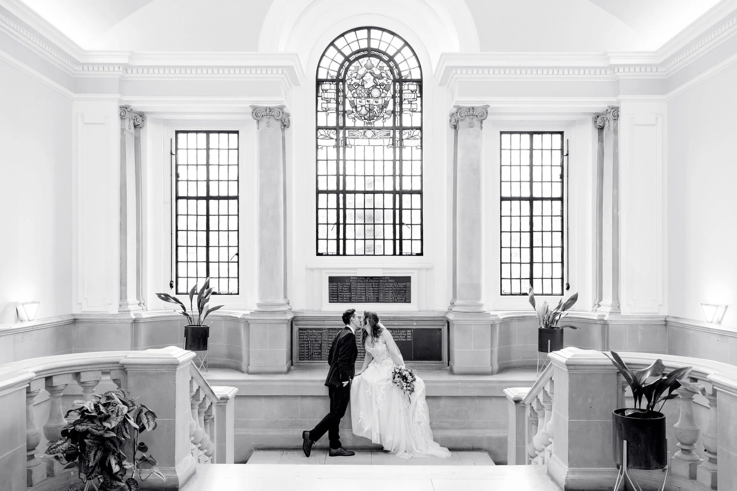 Huge congratulations to the new Mr &amp; Mrs Nicholas!

Rachel &amp; Tom had a beautifully intimate wedding at Bromley Old Town Hall. With six guests, their parents and two adorable sons in attendance, it felt incredibly special and extra personal. T