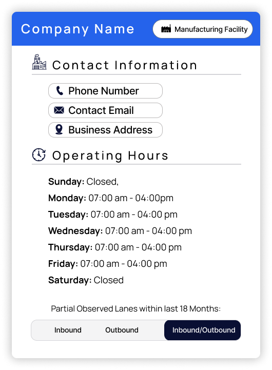 Logistics — GenLogs