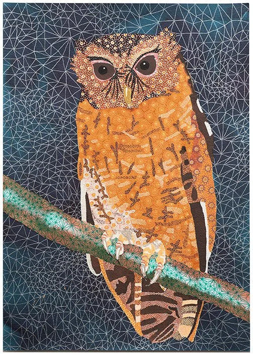 Rufescent screech owl