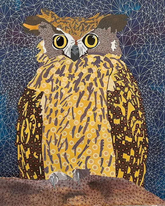 Tawny fish owl