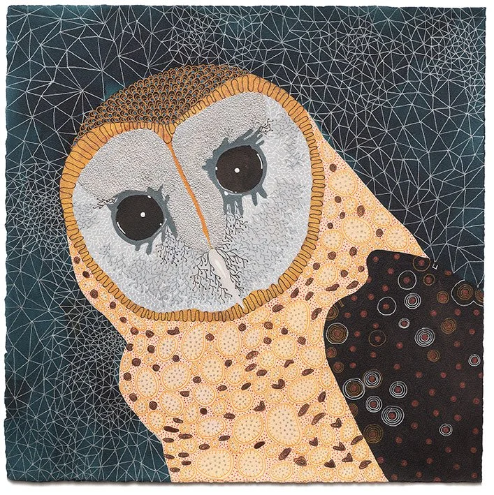 Ashy faced owl