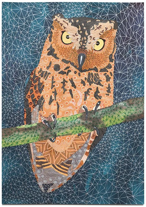 Seychelles scops owl