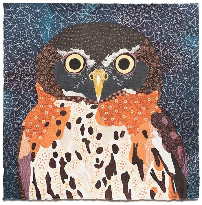 Red chested owlet