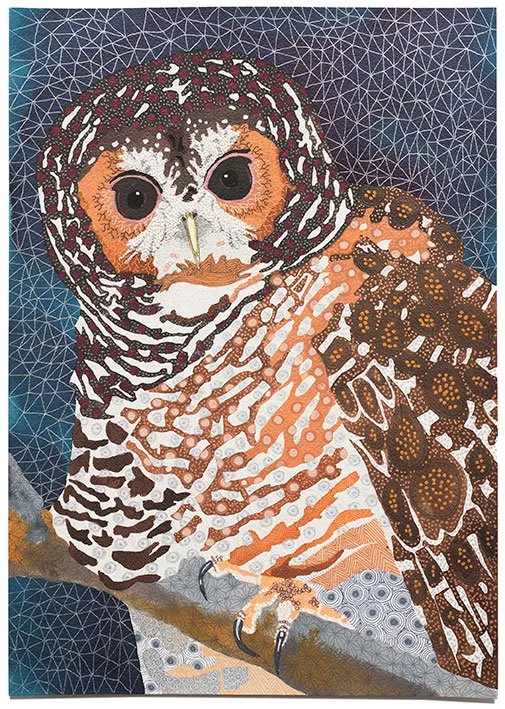 Rufous- legged owl