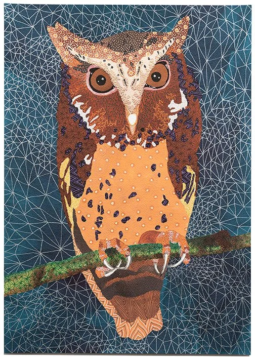 Reddish scops owl