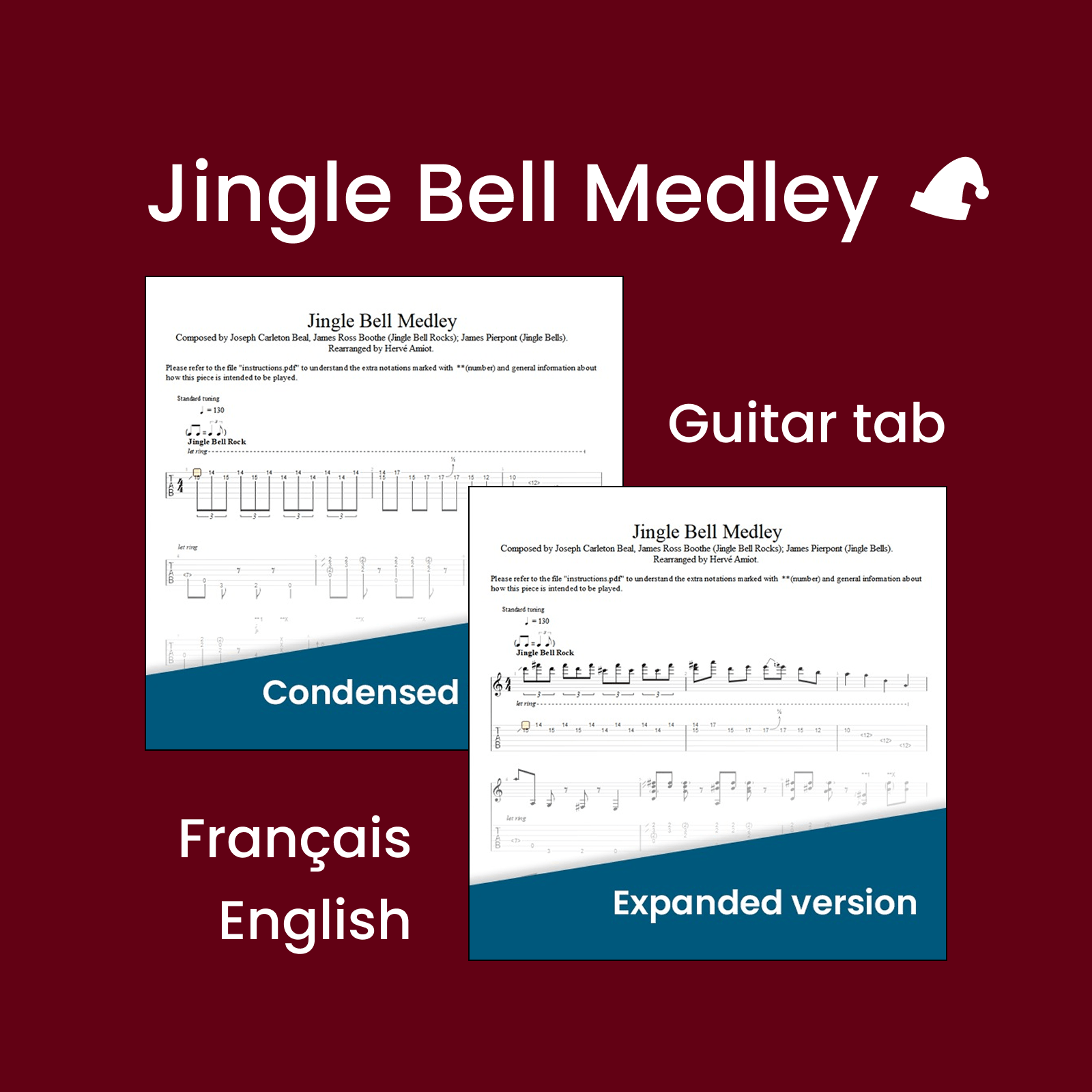 Jingle Bells Guitar Acoustic Instrumental