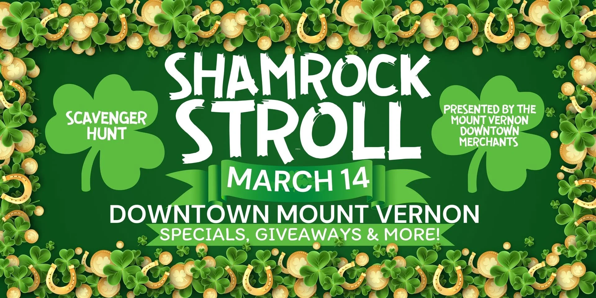 Shamrock Stroll hosted by the Mount Vernon Downtown Merchants