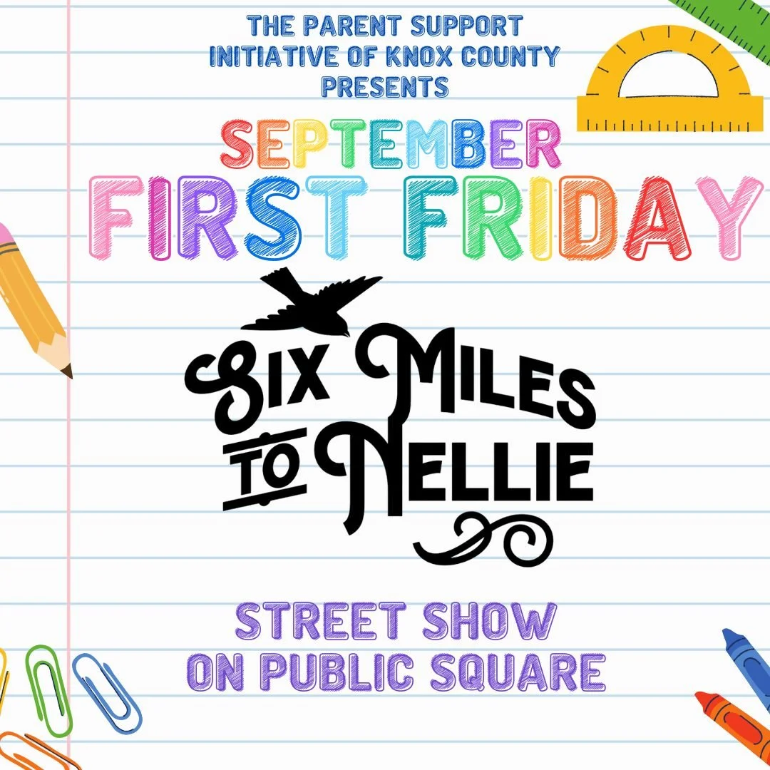 🎶 Get ready for good vibes on Public Square with Six Miles to Nellie live at September First Friday!
Six Miles to Nellie will bring energy and heart to our Back to School celebration with a live street show on Public Square.
🕕 Friday, Sept. 5 | 6&n