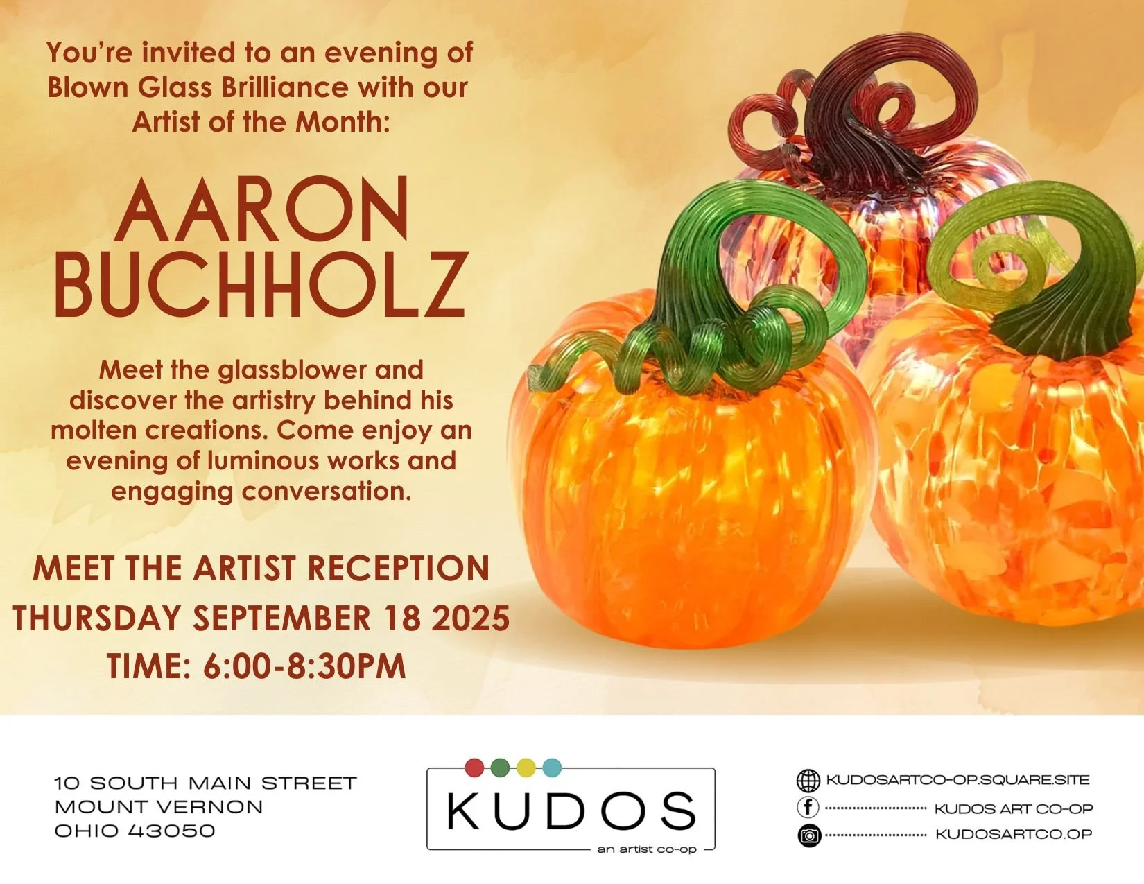 Kudos Meet the Artist Night
