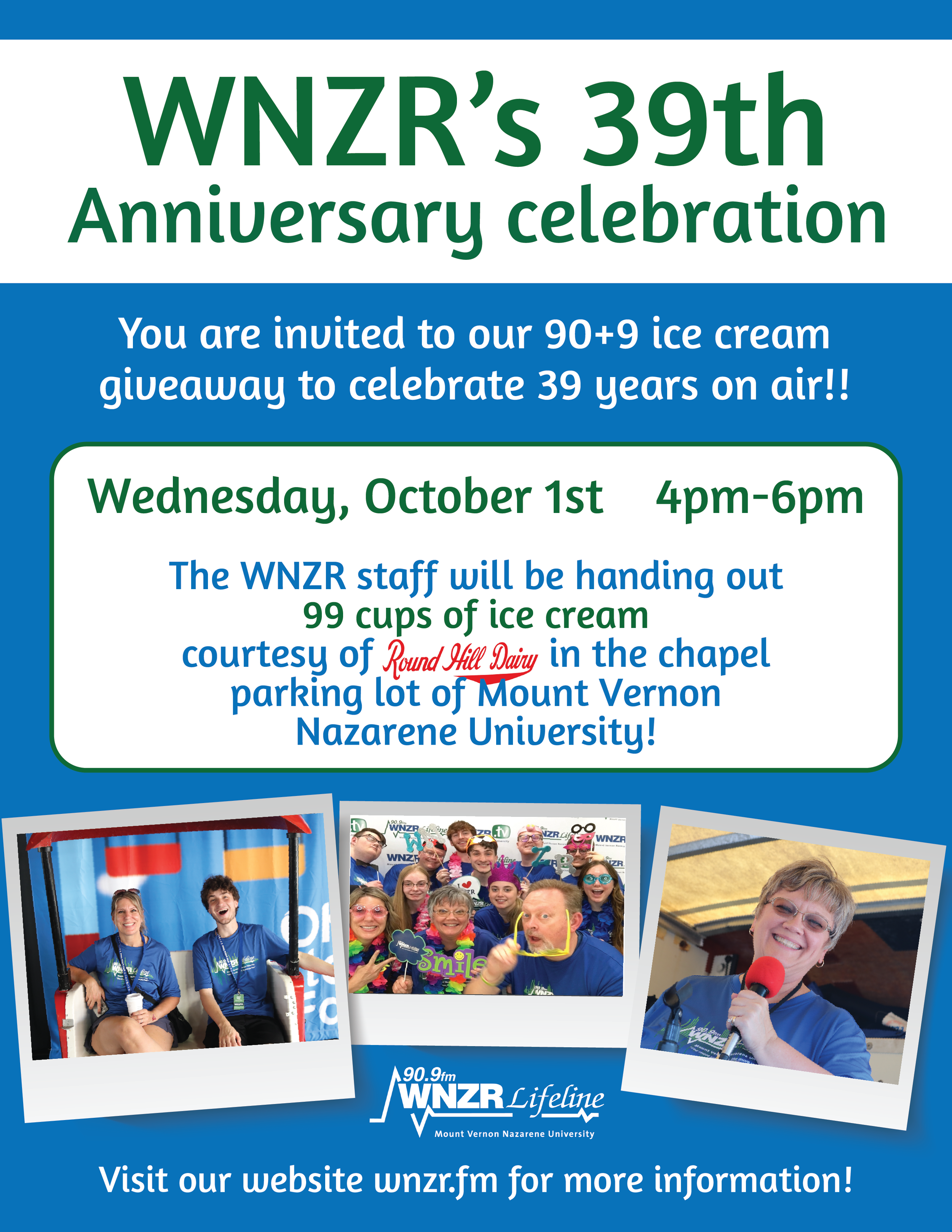 WNZR's 39th Anniversary Celebration