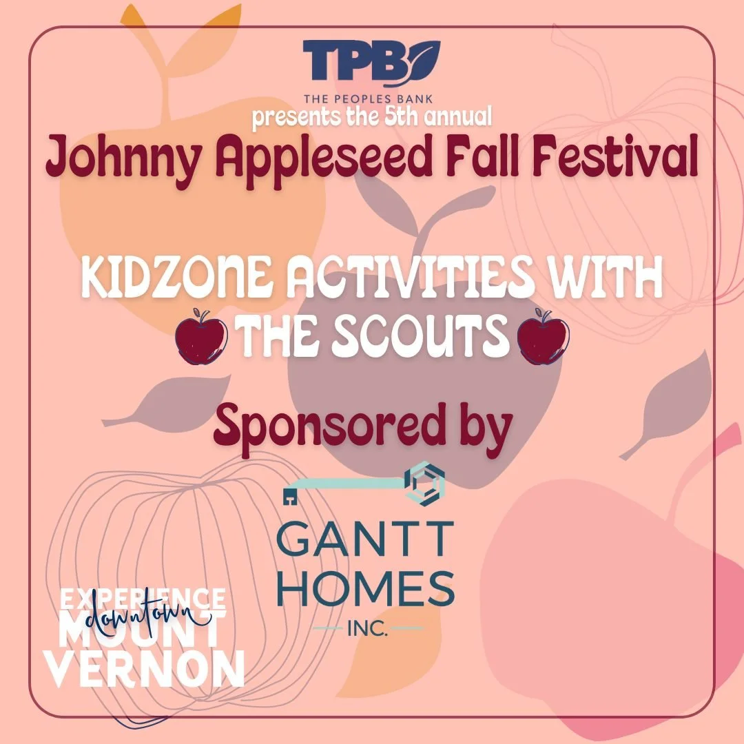 👧🧒🍎 Fun for kids of all ages! 🍎🧒👧

The KidZone at the Johnny Appleseed Fall Festival is packed with activities and adventures for kids, thanks to the generosity of Gantt Homes Inc and the energy of our local Scouts from the Arrowhead District, 