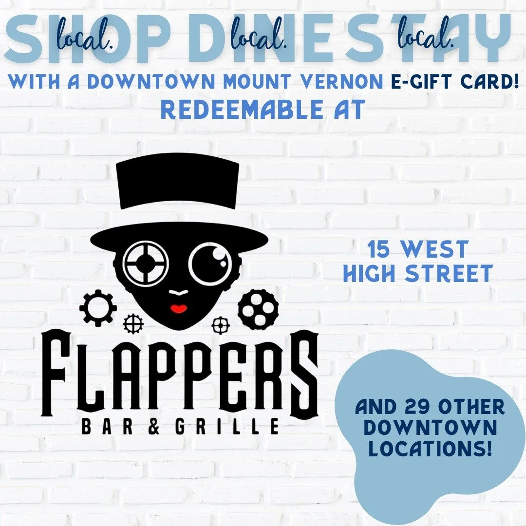 🍹 Downtown Gift Card Spotlight: Flappers Bar &amp; Grille 🍔
Roll into the weekend with classic eats, great drinks, and a downtown vibe you&rsquo;ll love at Flappers Bar &amp; Grille.
Even better, your Downtown Gift Card is accepted here. Cheers to 