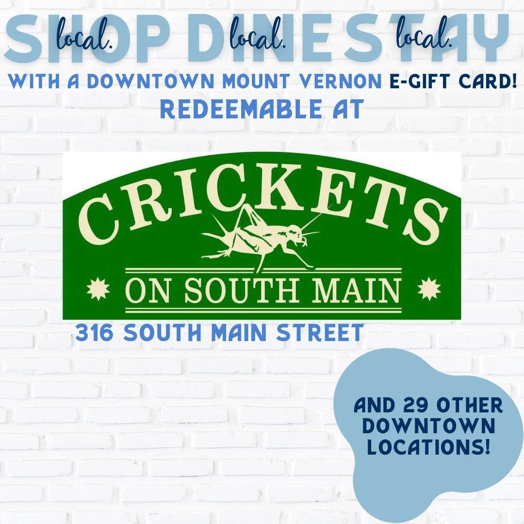 🛍️ Downtown Gift Card Spotlight: Crickets On South Main 🕰
Looking for unique gifts, treasures, and antiques? Crickets has a little something for everyone.
Even better, they accept the Downtown Gift Card!
Buy a downtown gift card for the antique lov