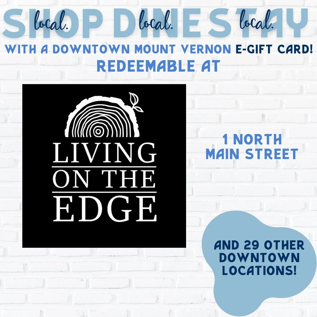 ✨ Downtown Gift Card Spotlight: Living on the EDGE ✨
Looking for a statement piece that blends nature and craftsmanship? Living on the Edge specializes in live-edge tables, custom wood boards, and heirloom pieces built right here in Central Ohio usin