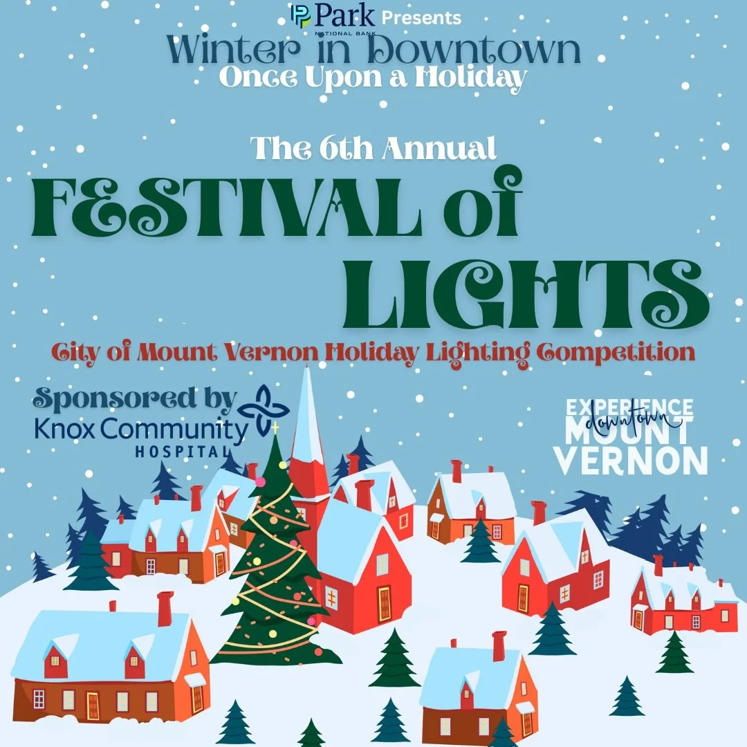 🎄✨ Announcing the 2025 Festival of Lights Participants! ✨🎄

Get ready, Mount Vernon &mdash; our community is about to shine!
We&rsquo;re excited to share the full list of homes and businesses participating in this year&rsquo;s 6th Annual Festival o