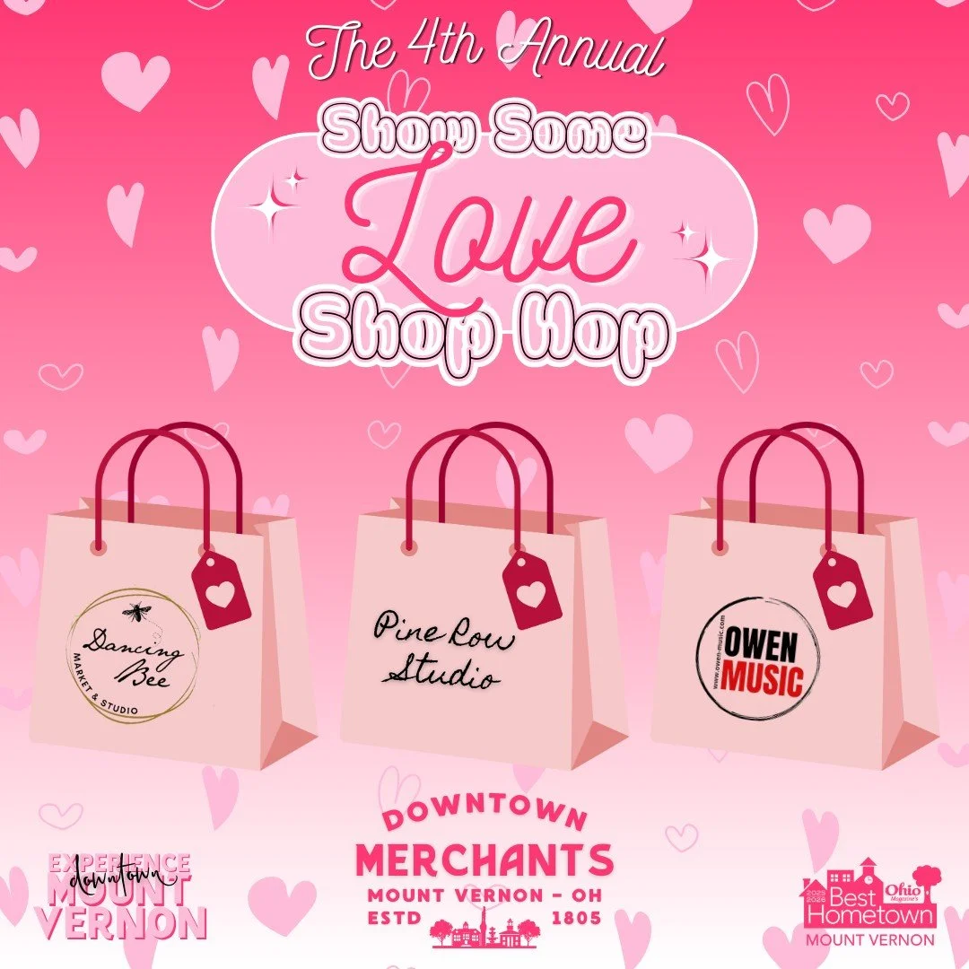 🐝🌸 Fall in love with something new!
Hop into Dancing Bee Market &amp; Studio, Pine Row Studio, and Owen Music for artful gifts, creative vibes, and downtown charm. Don&rsquo;t forget your passport&mdash;every stop brings you closer to prizes! 🎁
Ho