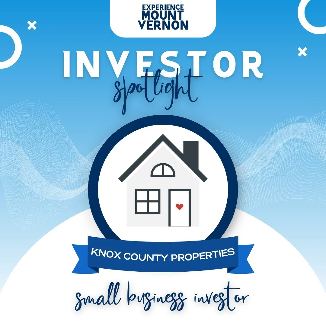 ✨ Investor Spotlight: Knox County Properties ✨
By investing in downtown vitality, they help ensure Mount Vernon remains a strong, welcoming place to live, work, and grow. 🔗 Become an investor in downtown vibrancy: experiencemv.org/invest
