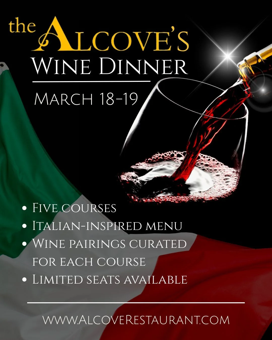 The Alcove’s Wine Dinner