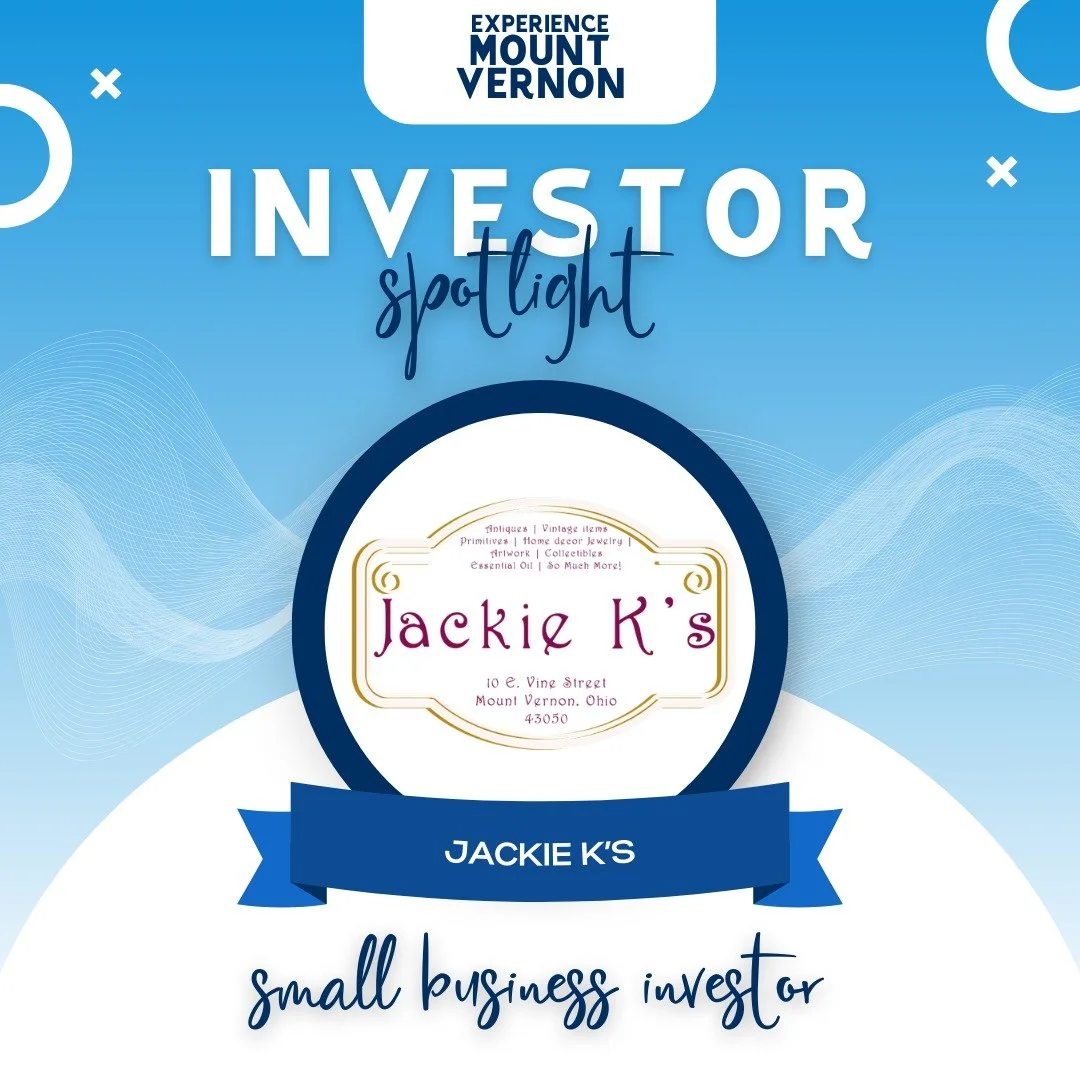 ✨ Investor Spotlight: Jackie K&rsquo;s ✨
Jackie K&rsquo;s brings warmth, personality, and local flavor to downtown Mount Vernon, and their investment in Experience Mount Vernon helps support the vitality and vibrancy that make our downtown a special 