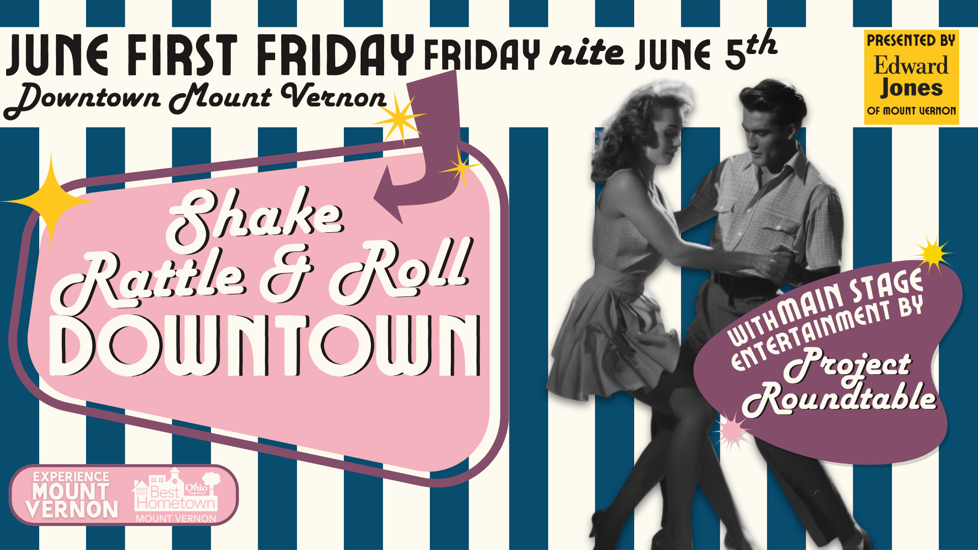 JUNE FIRST FRIDAY: Shake, Rattle, & Roll Downtown