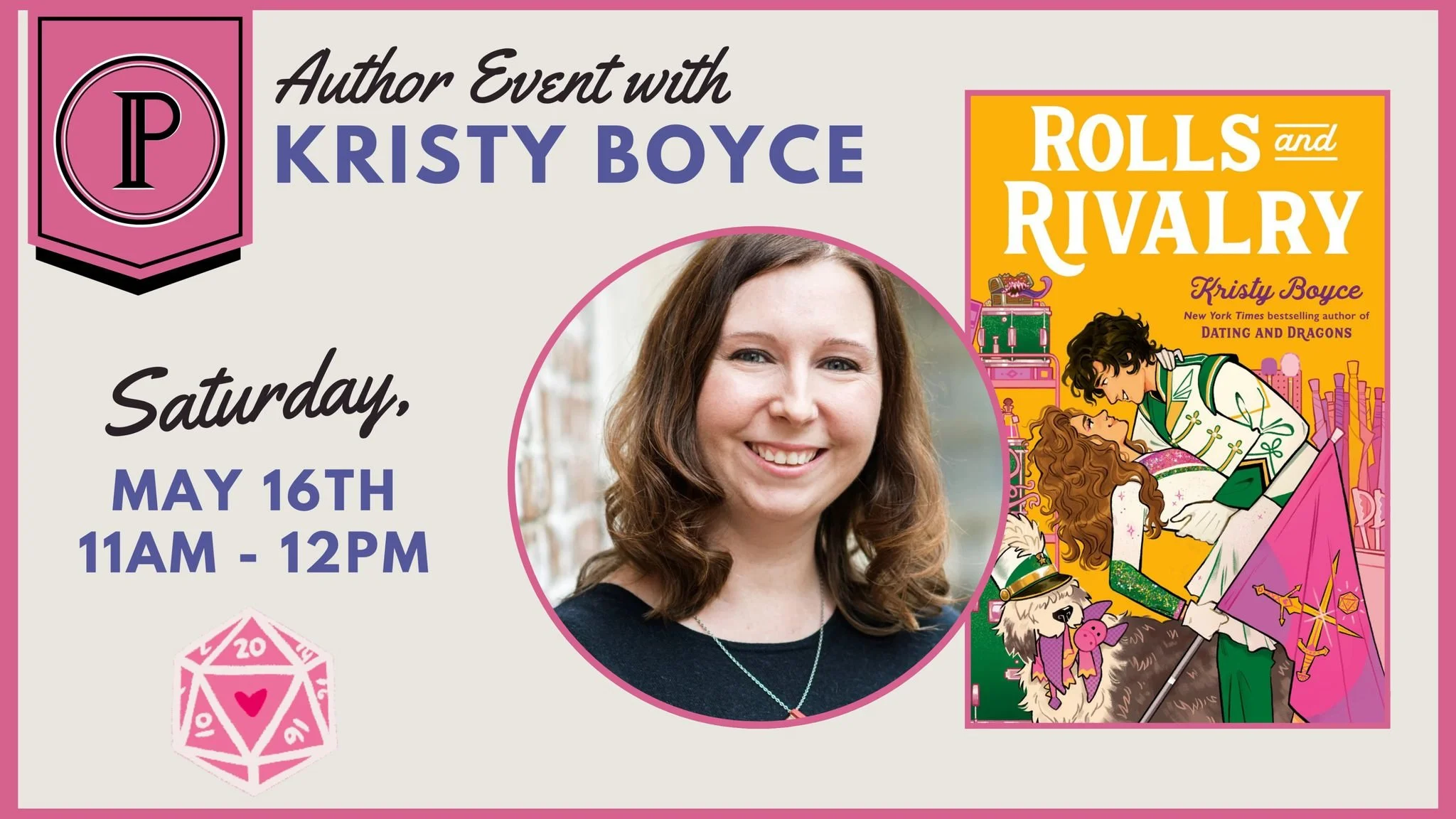 Paragraphs Author Event: Kristy Boyce