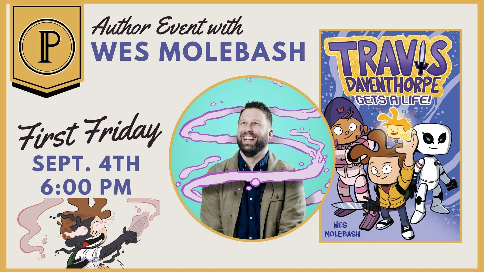 Paragraphs Author Event: Wes Molebash