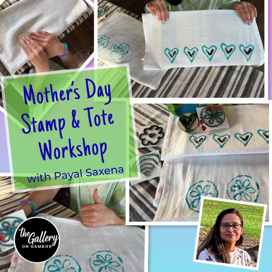 Mother's Day Stamp & Tote Workshop