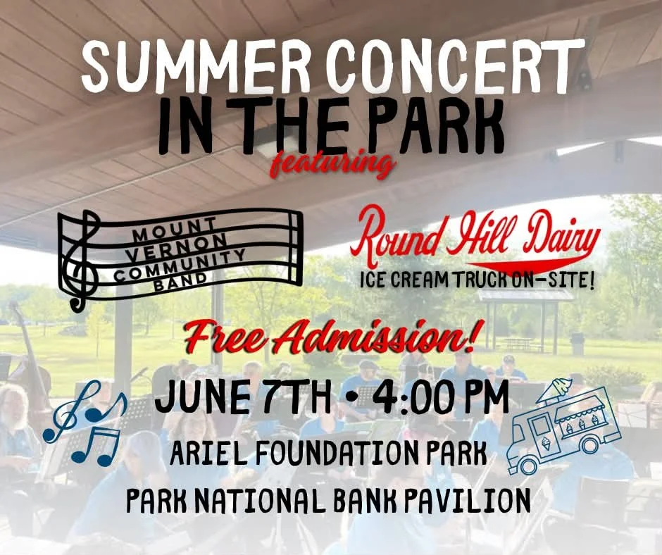 Summer Concert in the Park featuring the Mount Vernon Community Band