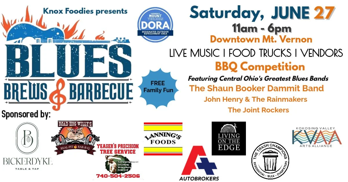 Knox Foodies presents Blues, Brews, & BBQ