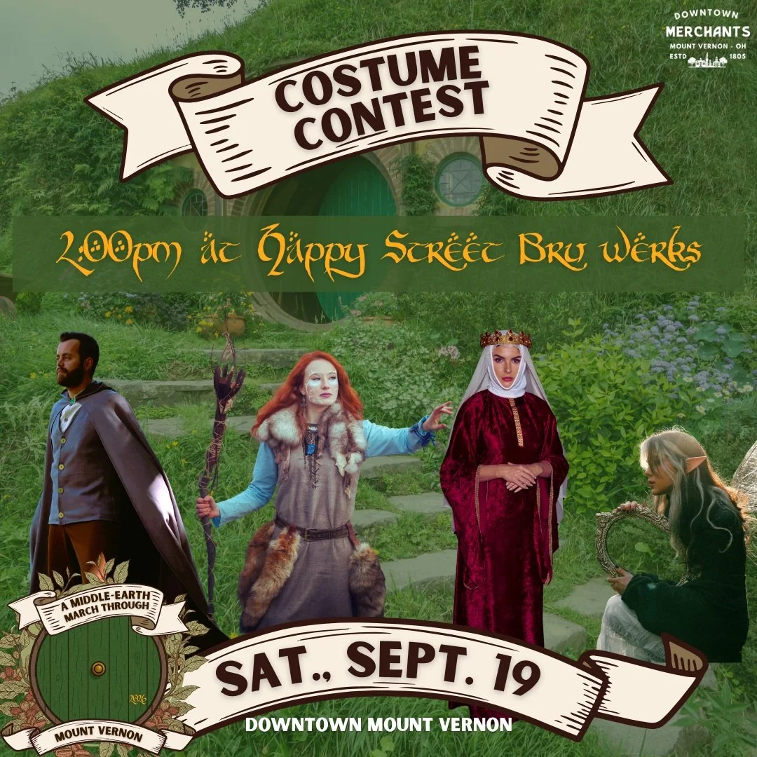 🧙&zwj;♂️ FELLOWSHIP ASSEMBLY CALL.

@mtvernonhobbitday is the perfect excuse to dress like you've just stepped out of the Shire.
Come as:
🍃 A hobbit
🧙&zwj;♂️ A wizard
⚔️ A warrior
👑 A king or queen
🧝 An elf
🪓 A dwarf
💍 Someone who definitely d