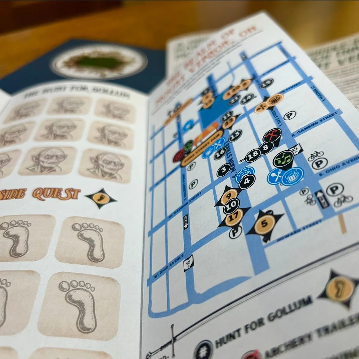 📜 YOUR MIDDLE-EARTH MARCH QUEST GUIDE

@mtvernonhobbitday, hosted by the Mount Vernon Downtown Merchants, is almost here, so here's your reminder that September 19 is going to be BIG!

Your fellowship can:
💍 Hunt for Gollum
🎯 Complete side quests
