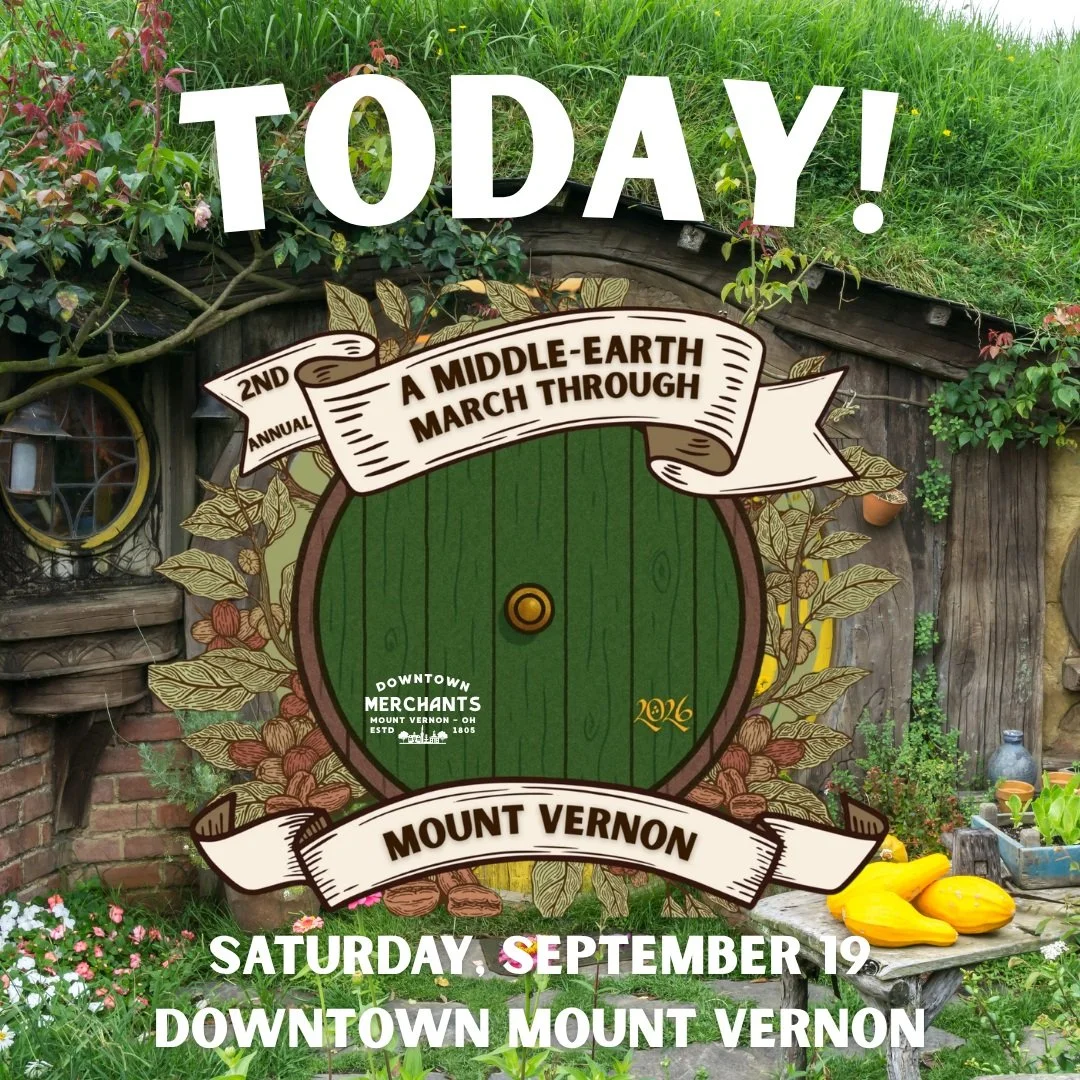 🌅 GOOD MORNING, MIDDLE-EARTH.
📢The day has finally arrived!
Grab your fellowship, put on your finest Hobbit attire, and head downtown for the 2nd Annual @mtvernonhobbitday hosted by the incomparable Mount Vernon Downtown Merchants!
📜 Grab your que