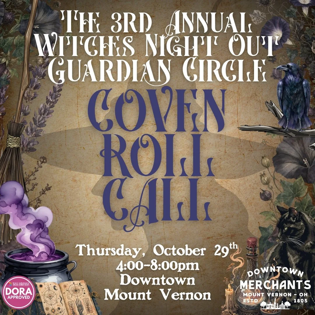 🧙&zwj;♀️ COVEN ROLL CALL. 🧙&zwj;♀️

Tag the friends you're bringing to Witches Night Out: The Guardian Circle, hosted by the Mount Vernon Downtown Merchants. 👇

🛍 Your shopping squad.
🔮 Your fellow potion enthusiast.
🎃 Your Halloween-obsessed b